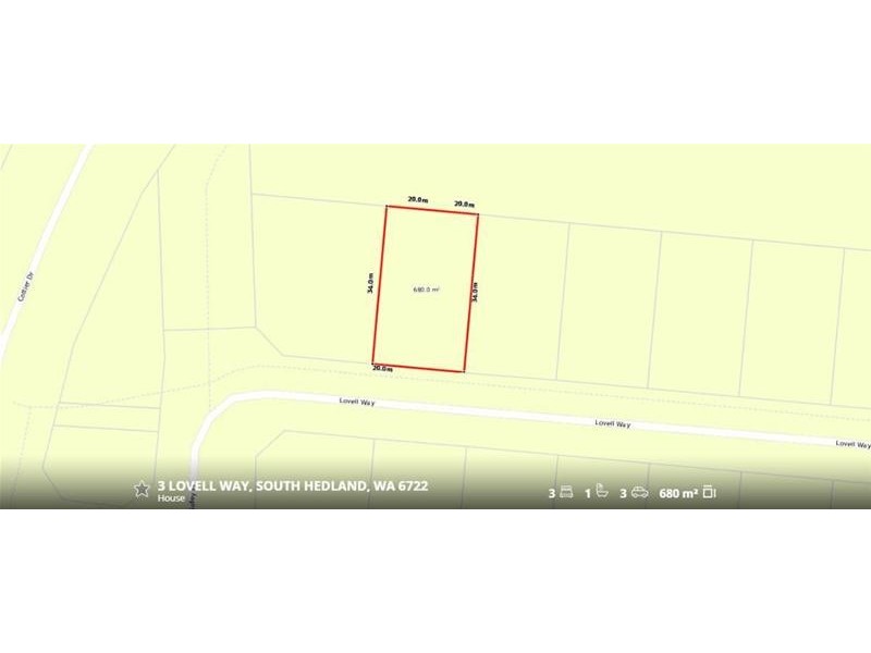 3 Lovell Way, South Hedland WA 6722