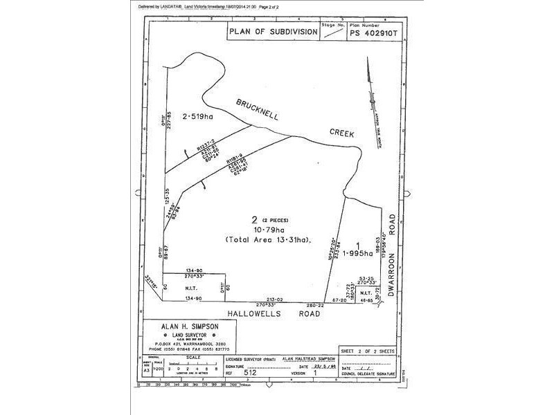 Lot 1/40 Hallowells Road, Cudgee VIC 3265