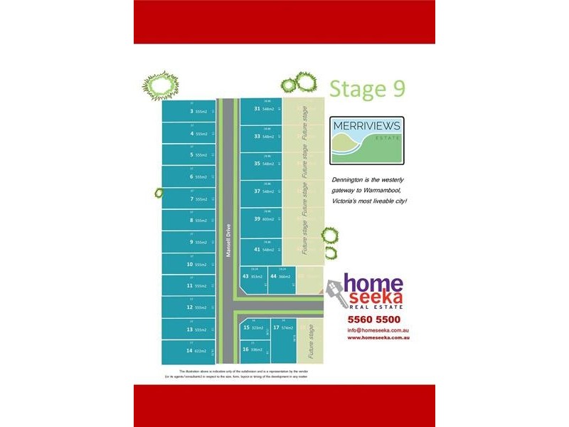 Merriviews Estate, Warrnambool VIC 3280