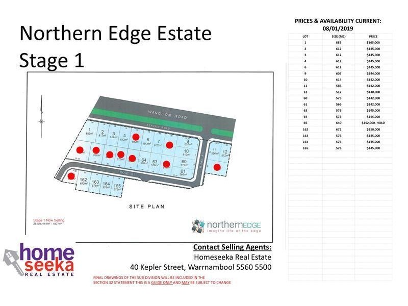 Northern Edge Estate, Warrnambool VIC 3280