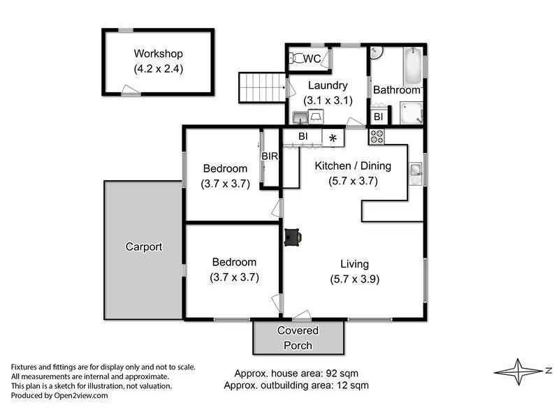Highway, Woodstock TAS 7109