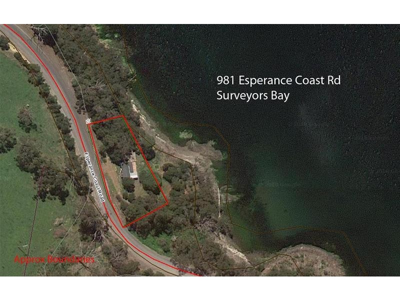 981 Esperance Coast Road, Surveyors Bay TAS 7116