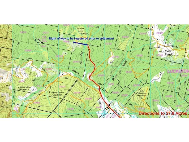 244027/1 Off Bakers Creek Road, Lucaston TAS 7109