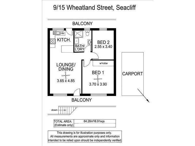 9/15 Wheatland Street, Seacliff SA 5049