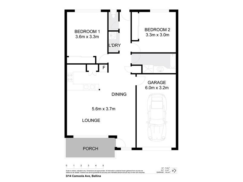 3/14 Camoola Avenue, Ballina NSW 2478