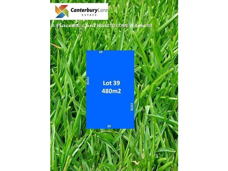 Lot 39 Canterbury Lara Estate, Lara VIC 3212