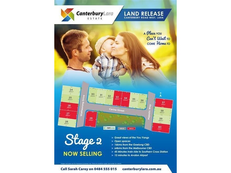 24 – 40 / 50  Canterbury Road, West (Canterbury Lara Estate), Lara VIC 3212