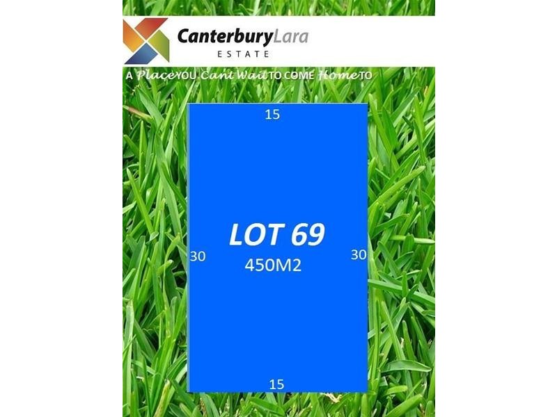 Lot  69 ` Canterbury Lara Estate, Lara VIC 3212