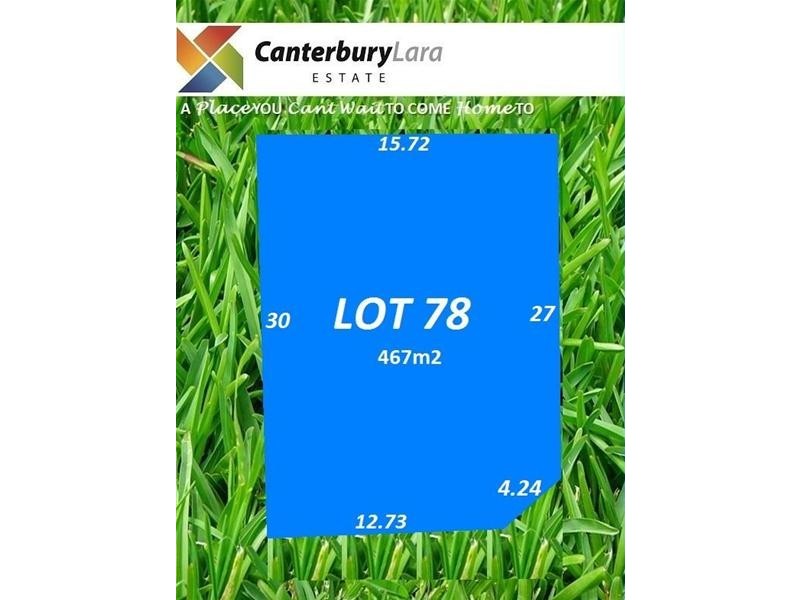 Lot 78 Canterbury Lara Estate, Lara VIC 3212