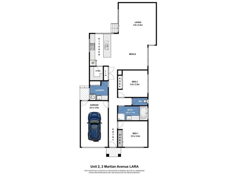 Unit 2/ 2 Martain Avenue, Lara VIC 3212
