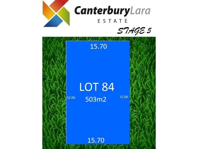 Lot 84  Canterbury Lara Estate, Lara VIC 3212
