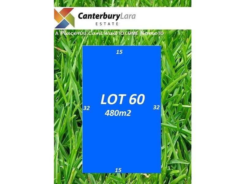 Lot 60  Canterbury Lara Estate, Lara VIC 3212