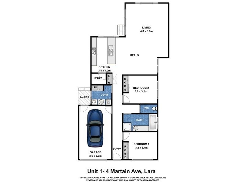 Unit 1 & 2 /4 Martain Avenue, Lara VIC 3212