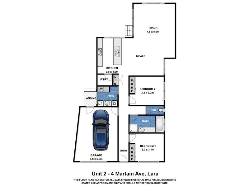 Unit 1 & 2 /4 Martain Avenue, Lara VIC 3212