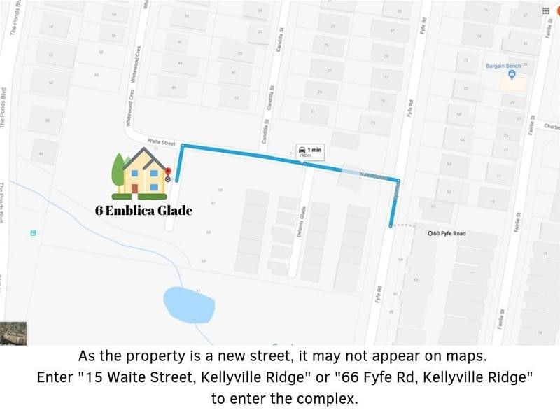 6 Emblica (visit Waite St For Access) Glade, Kellyville Ridge NSW 2155