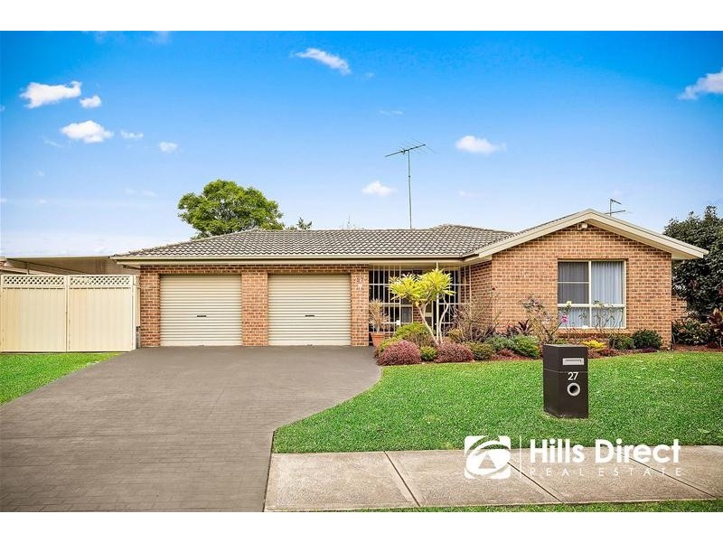 27 Ponytail Drive, Stanhope Gardens NSW 2768