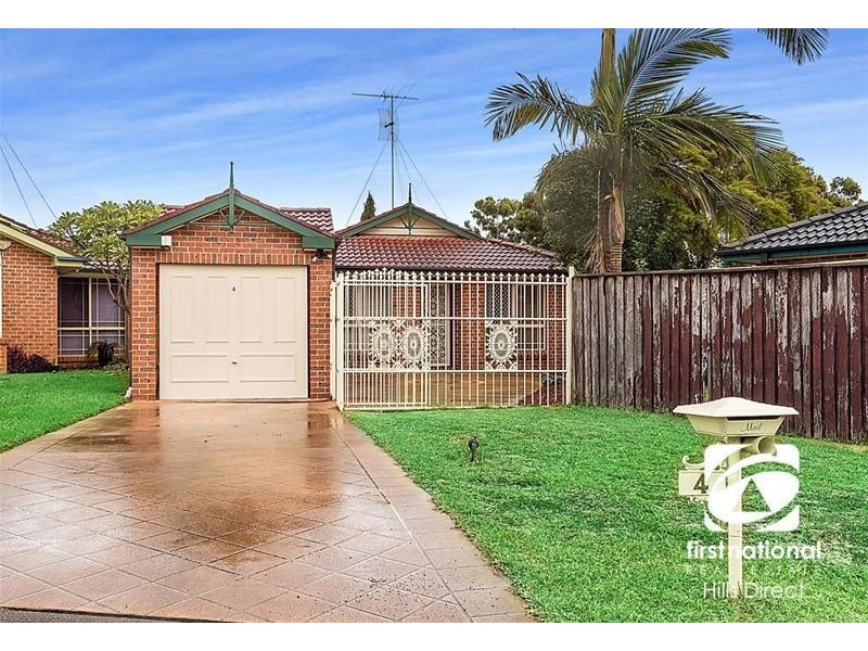 4  Tulsa Court, Quakers Hill NSW 2763