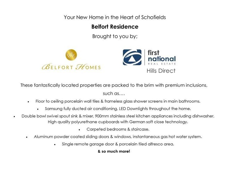 Lots 1- 5/21 Westminster Street, Schofields NSW 2762