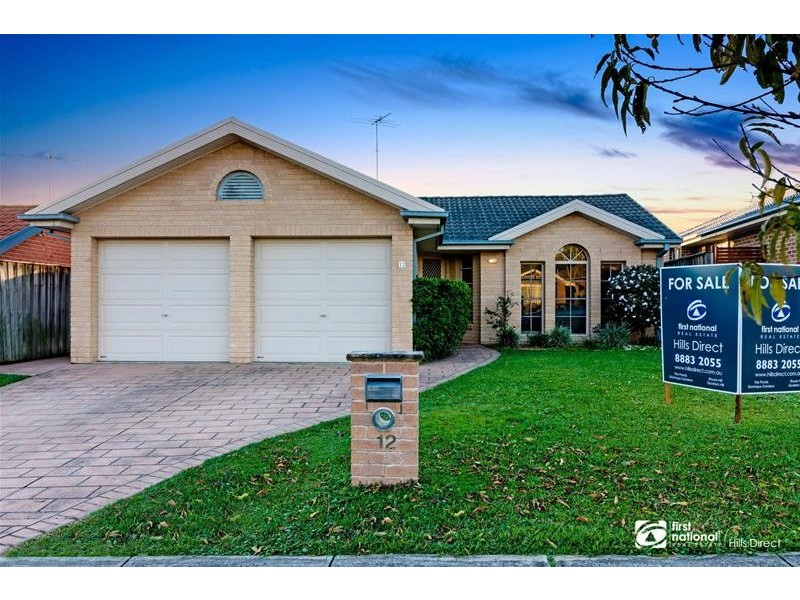 12 Lucas Circuit, Kellyville NSW 2155