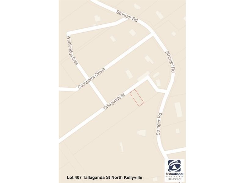 Lot 407,  Tallaganda Street, Kellyville NSW 2155