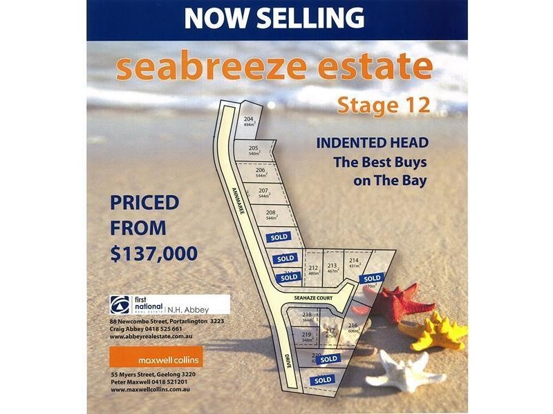 205 – 217 Annmaree Drive, Indented Head VIC 3223