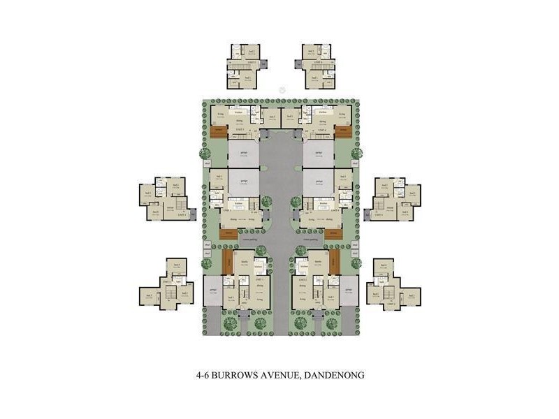 3 & 4/4-6 Burrows Avenue, Dandenong VIC 3175