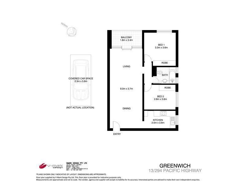 13/294-296 Pacific Highway, Greenwich NSW 2065