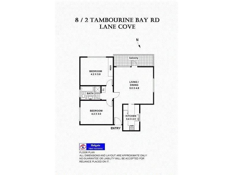 8/2 Tambourine Bay Road, Lane Cove NSW 2066