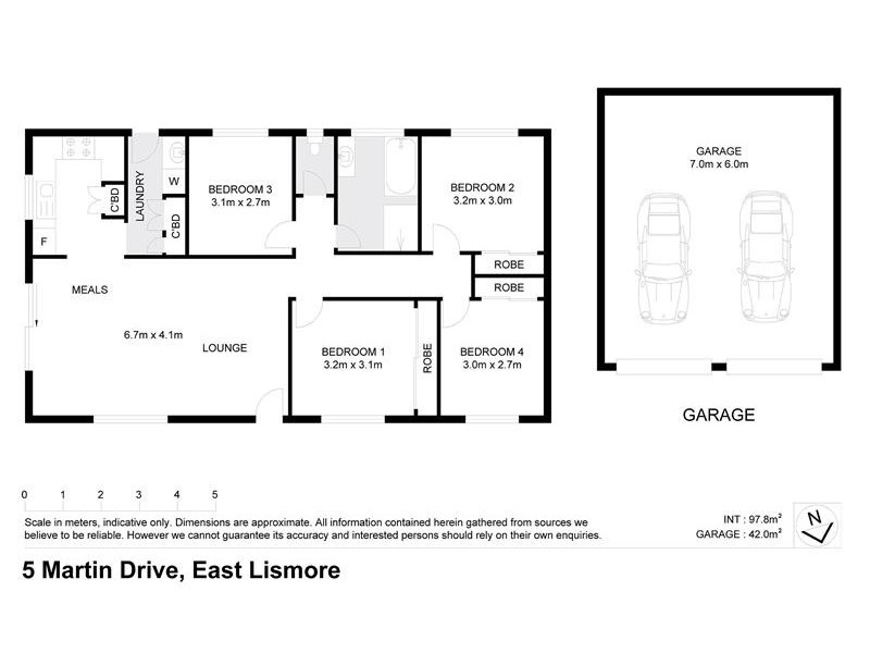 5 Martin Drive, East Lismore NSW 2480