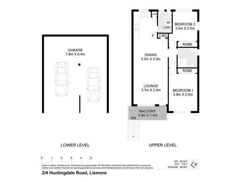 2/4 Huntingdale Road (off Dibbs St), Lismore NSW 2480