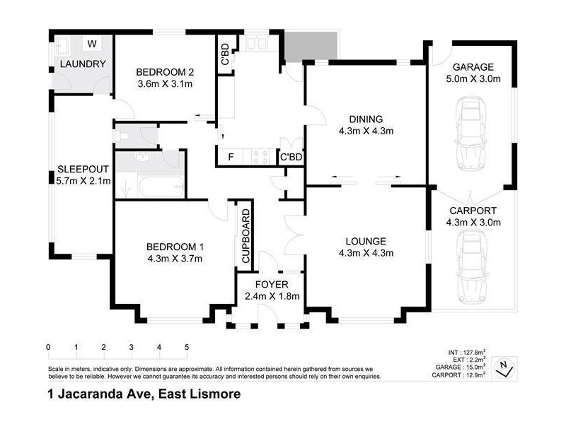 1 Jacaranda Avenue (Cnr Dibbs St), East Lismore NSW 2480