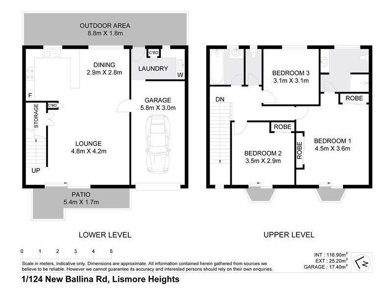 1/2  Milton Street (also known as 124 New Ballina Road), Lismore Heights NSW 2480
