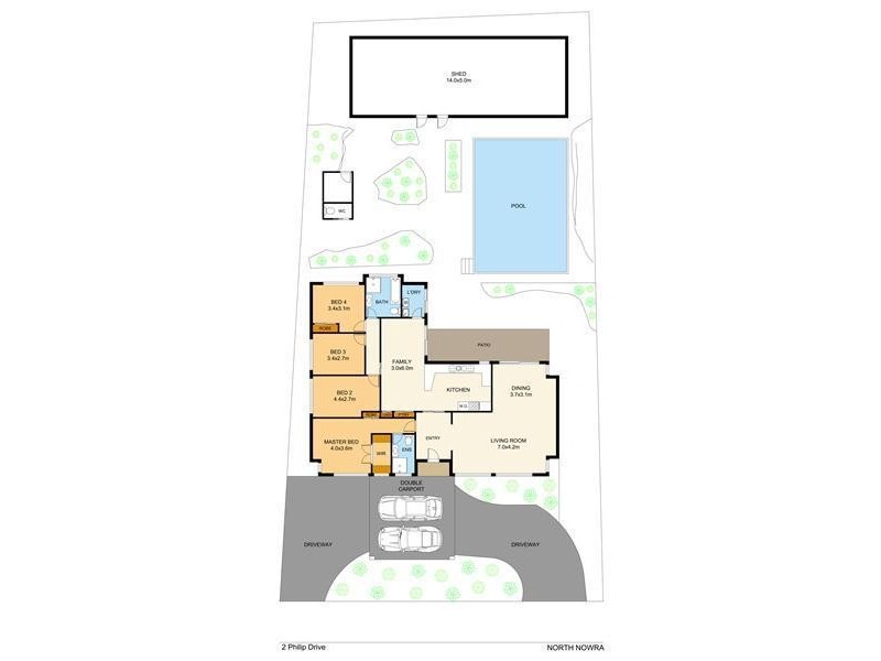 2 Philip Drive, North Nowra NSW 2541