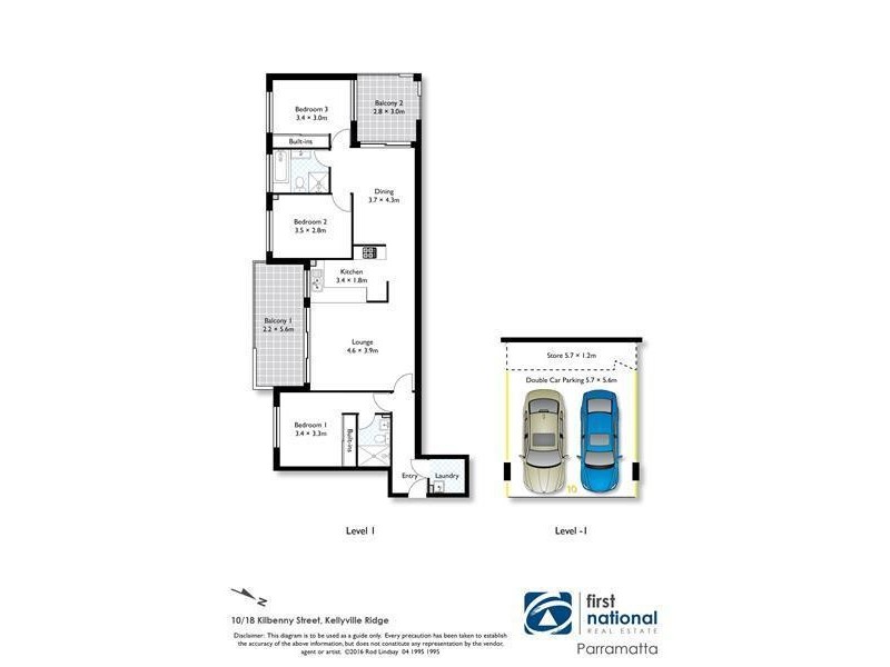 10/18 Kilbenny Street, Kellyville Ridge NSW 2155