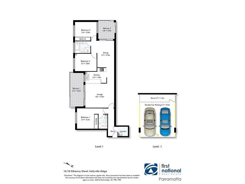 10/18 Kilbenny Street, Kellyville Ridge NSW 2155