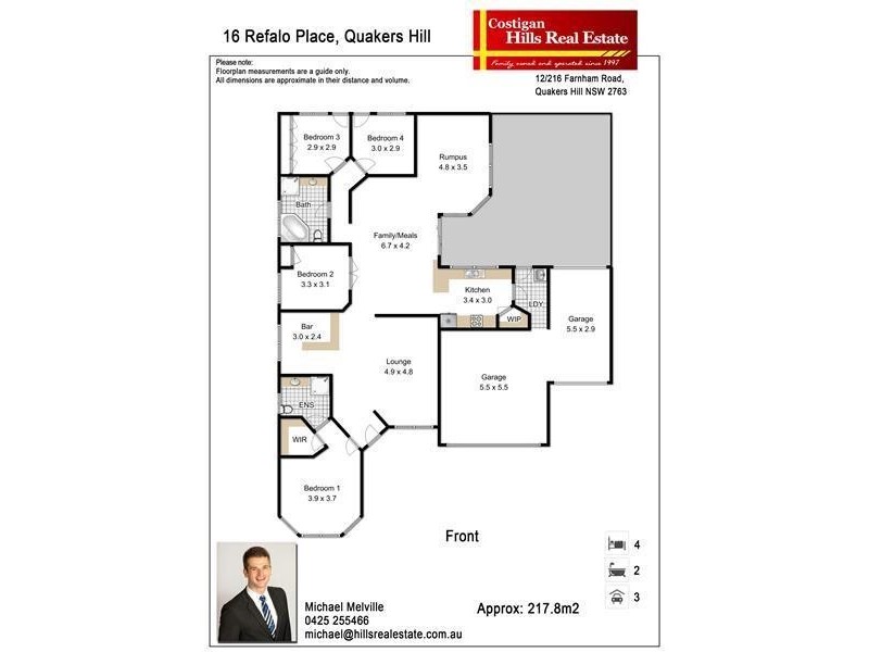 16 Refalo Place, Quakers Hill NSW 2763