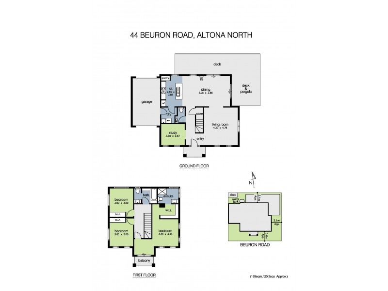 44 Beuron Road, Altona North VIC 3025 Floorplan