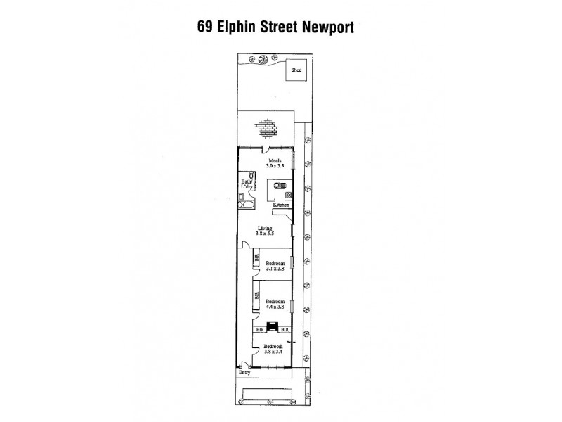 69 Elphin Street, Newport VIC 3015 Floorplan
