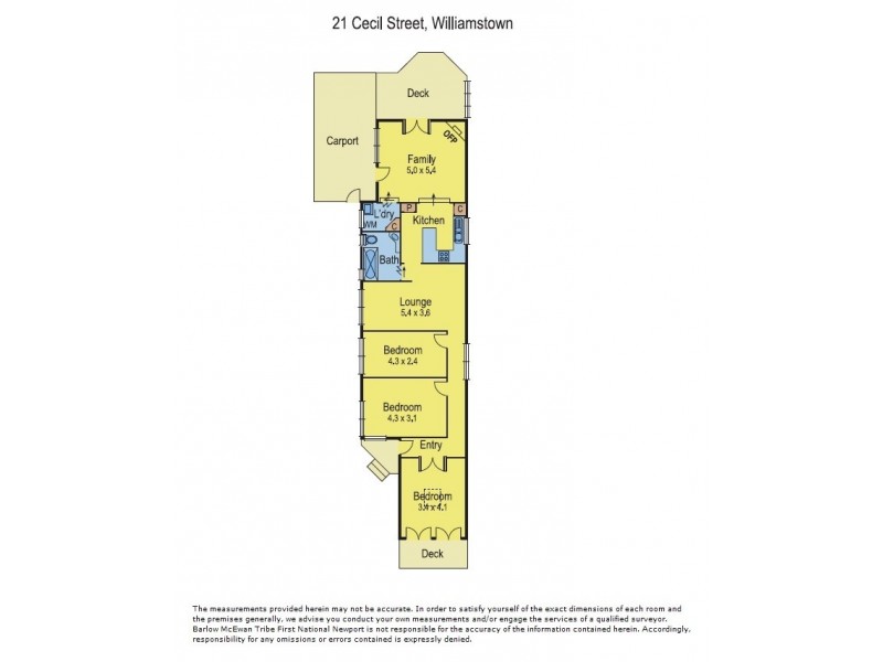 21 Cecil Street, Williamstown VIC 3016 Floorplan