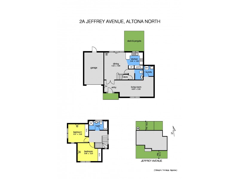 2A Jeffrey Avenue, Altona North VIC 3025 Floorplan