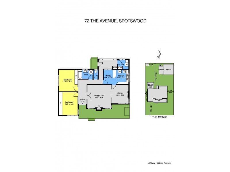 72 The Avenue, Spotswood VIC 3015 Floorplan