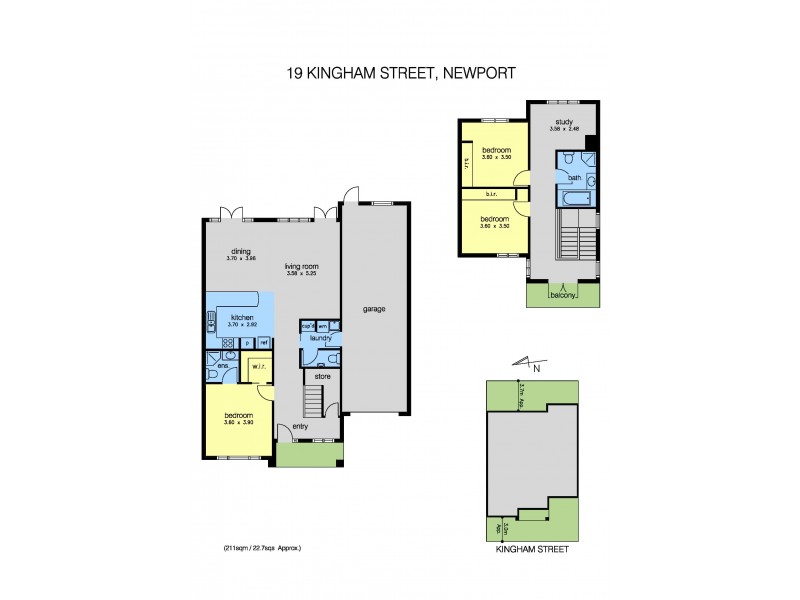 19 Kingham Street, Newport VIC 3015 Floorplan