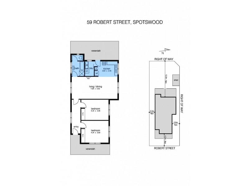 59 Robert Street, Spotswood VIC 3015 Floorplan