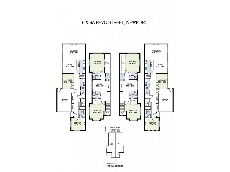 6 & 6A Revo Street, Newport VIC 3015 Floorplan