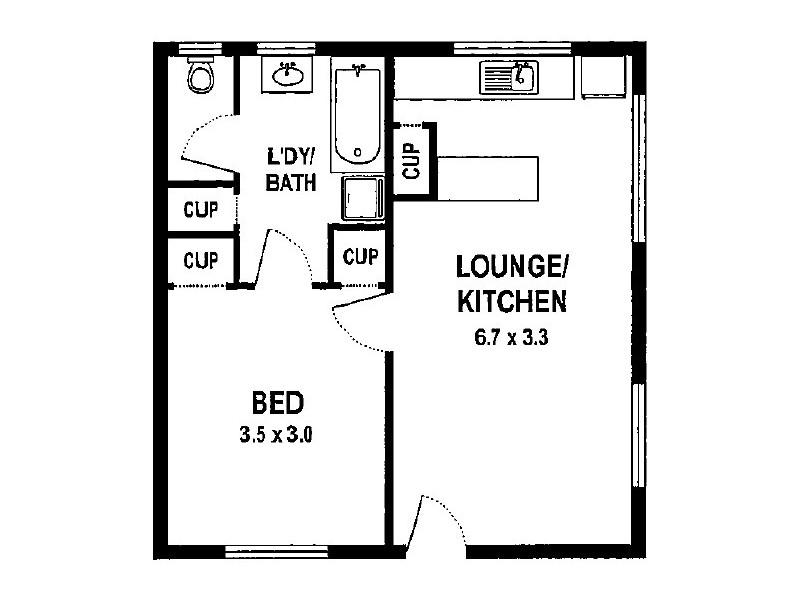 1/29 Illawarra Street, Williamstown VIC 3016 Floorplan