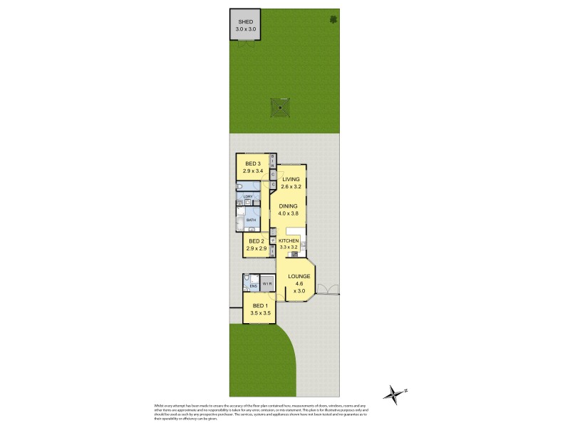 10 Sorrell Court, Altona Meadows VIC 3028 Floorplan