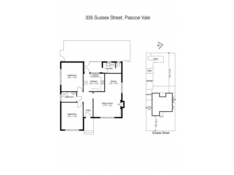 335 Sussex Street, Pascoe Vale VIC 3044 Floorplan
