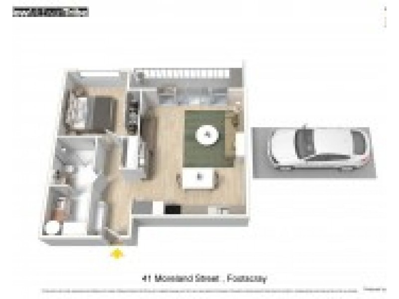 18/41 Moreland Street, Footscray VIC 3011 Floorplan