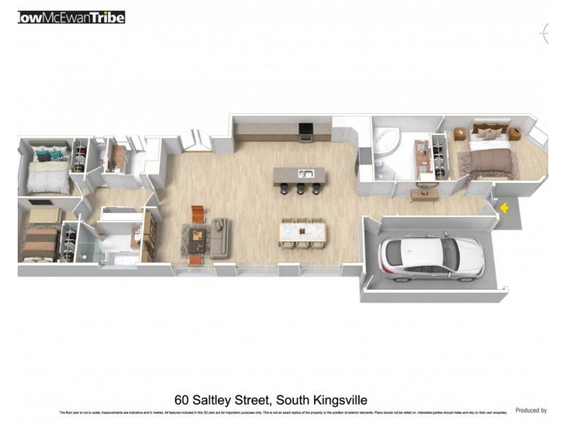 60 Saltley Street, South Kingsville VIC 3015 Floorplan