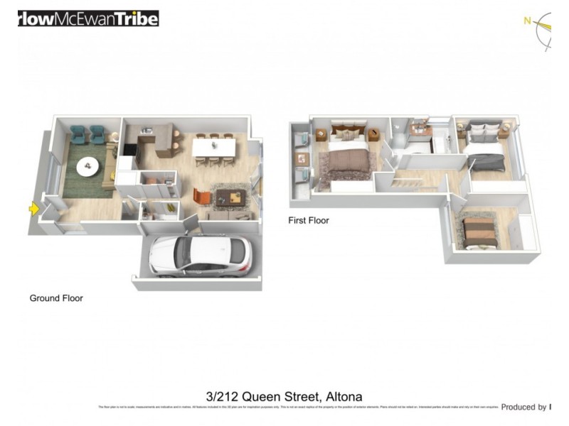 3/212 Queen Street, Altona VIC 3018 Floorplan